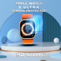 Pikkukuva 3 / 5: 2-Pack APPLE WATCH 8 ULTRA 49MM Näytönsuoja - Karkaistu Lasi 9H - Super laatu 3D