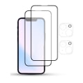 Miniatyrbillede 2 af 3: 2-Pack IPHONE 15 PLUS Skærmbeskyttelse - Hærdet Glas 9H - Super kvalitet 3D