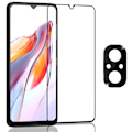 Miniatyrbild 1 av 7: 1-Pack Xiaomi Redmi 12C 5G Skärmskydd & 1-Pack linsskydd - Härdat Glas 9H - Super kvalitet 3D