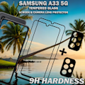Miniatyrbillede 2 af 5: 2-Pack SAMSUNG A33 Skærmbeskyttelse & 2-Pack linsebeskyttelse - Hærdet Glas 9H - Super kvalitet 3D