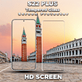 Pikkukuva 3 / 5: 1-Pack SAMSUNG S22 PLUS Näytönsuoja - Karkaistu Lasi 9H - Super laatu 3D