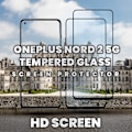 Miniatyrbillede 2 af 5: 2-Pack ONEPLUS NORD 2 Skærmbeskyttelse - Hærdet Glas 9H - Super kvalitet 3D