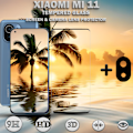 Miniatyrbillede 1 af 5: 1-Pack XIAOMI MI 11 Skærmbeskyttelse & 1-Pack linsebeskyttelse - Hærdet Glas 9H - Super kvalitet 3D