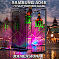 Miniatyrbild 6 av 6: 2-Pack Privacy Skärmskydd For Samsung A04E - Härdat Glas 9H - Super Kvalitet 3D