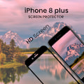 Miniatyrbillede 5 af 5: 1-Pack IPHONE 8 PLUS Skærmbeskyttelse - Hærdet Glas 9H - Super kvalitet 3D