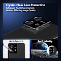 Miniatyrbillede 7 af 7: 2-Pack Motorola Edge 40 Neo Skærmbeskyttelse & 2-Pack linsebeskyttelse - Hærdet Glas 9H - Super kvalitet 3D