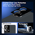 Miniatyrbillede 7 af 7: 2-Pack MOTOROLA G85 Skærmbeskyttelse & 2-Pack linsebeskyttelse - Hærdet Glas 9H - Super kvalitet 3D