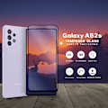 Pikkukuva 1 / 5: 1-Pack SAMSUNG GALAXY A52S Näytönsuoja - Karkaistu Lasi 9H - Super laatu 3D