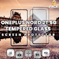 Miniatyrbillede 1 af 4: 2-Pack ONEPLUS NORD 2T Skærmbeskyttelse - Hærdet Glas 9H - Super kvalitet 3D