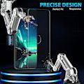 Miniatyrbillede 6 af 7: 2-Pack Motorola Edge 40 Neo Skærmbeskyttelse & 2-Pack linsebeskyttelse - Hærdet Glas 9H - Super kvalitet 3D