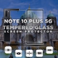 Miniatyrbild 1 av 5: Samsung Note 10 Plus 5G- Härdat glas 9H-Super kvalitet 3D
