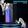 Miniatyrbild 6 av 7: 1-Pack Xiaomi 10T Privacy Skärmskydd - Härdat Glas 9H - Super kvalitet 3D