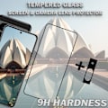 Miniatyrbild 3 av 5: 1-Pack GOOGLE PIXEL 8 Skärmskydd & 1-Pack linsskydd - Härdat Glas 9H - Super kvalitet 3D