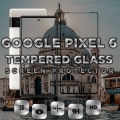 Miniatyrbild 1 av 5: Google Pixel 6 - Härdat glas 9H - Super kvalitet 3D Skärmskydd