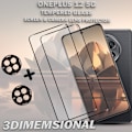 Miniatyrbillede 4 af 5: 2-Pack ONEPLUS 12 Skærmbeskyttelse & 2-Pack linsebeskyttelse - Hærdet Glas 9H - Super kvalitet 3D
