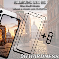 Miniatyrbillede 3 af 5: 2-Pack SAMSUNG A34 Skærmbeskyttelse & 1-Pack linsebeskyttelse - Hærdet Glas 9H - Super kvalitet 3D