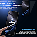 Miniatyrbild 5 av 7: 2-Pack Iphone 16 Pro Max Skärmskydd & 2-Pack linsskydd - Härdat Glas 9H - Super kvalitet 3D