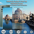 Miniatyrbillede 1 af 5: 1-Pack ONEPLUS NORD 9 PRO Skærmbeskyttelse & 1-Pack linsebeskyttelse - Hærdet Glas 9H - Super kvalitet 3D