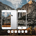 Pikkukuva 1 / 5: 1-Pack IPHONE 7 Näytönsuoja - Karkaistu Lasi 9H - Super laatu 3D