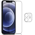 Miniatyrbillede 1 af 7: 1-Pack ‏‏Iphone 12 Mini Skærmbeskyttelse & 1-Pack linsebeskyttelse - Hærdet Glas 9H - Super kvalitet 3D