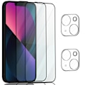 Pikkukuva 1 / 7: 2-Pack Iphone 13 Näytönsuoja & 2-Pack linssinsuoja - Karkaistu Lasi 9H - Super laatu 3D