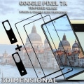 Miniatyrbild 4 av 5: 2-Pack GOOGLE PIXEL 7A Skärmskydd & 2-Pack linsskydd - Härdat Glas 9H - Super kvalitet 3D