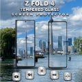 Miniatyrbillede 1 af 5: 1-Pack SAMSUNG GALAXY Z FOLD 4 Skærmbeskyttelse - Hærdet Glas 9H - Super kvalitet 3D
