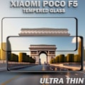Miniatyrbild 5 av 5: 1-Pack XIAOMI POCO F5 Skärmskydd - Härdat Glas 9H - Super kvalitet 3D