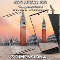 Miniatyrbillede 4 af 5: 2-Pack SAMSUNG S22 ULTRA Skærmbeskyttelse - Hærdet Glas 9H - Super kvalitet 3D