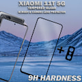 Miniatyrbillede 2 af 5: 1-Pack XIAOMI 11T Skærmbeskyttelse & 1-Pack linsebeskyttelse - Hærdet Glas 9H - Super kvalitet 3D