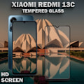 Miniatyrbild 2 av 5: 1-Pack XIAOMI REDMI 13C Skärmskydd - Härdat Glas 9H - Super kvalitet 3D