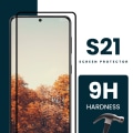 Miniatyrbild 4 av 5: Full Cover Samsung Galaxy S21 5G - 9H Härdat Glas - HD