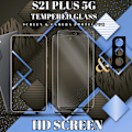 Miniatyrbillede 3 af 5: 2-Pack SAMSUNG S21 PLUS Skærmbeskyttelse & 1-Pack linsebeskyttelse - Hærdet Glas 9H - Super kvalitet 3D