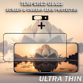 Miniatyrbild 5 av 5: 1-Pack GOOGLE PIXEL 8 Skärmskydd & 1-Pack linsskydd - Härdat Glas 9H - Super kvalitet 3D