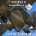 Miniatyrbillede 4 af 5: 1-Pack SAMSUNG S21 PLUS Skærmbeskyttelse & 1-Pack linsebeskyttelse - Hærdet Glas 9H - Super kvalitet 3D