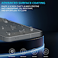 Pikkukuva 5 / 7: 2-Pack Samsung S25 Edge Privacy Näytönsuoja & 2-Pack linssinsuoja - Karkaistu Lasi 9H - Super laatu 3D