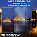 Miniatyrbillede 2 af 5: 2-Pack ONEPLUS NORD 2 Skærmbeskyttelse & 2-Pack linsebeskyttelse - Hærdet Glas 9H - Super kvalitet 3D