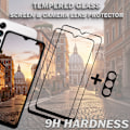 Miniatyrbillede 3 af 5: 2-Pack SAMSUNG A15 Skærmbeskyttelse & 1-Pack linsebeskyttelse - Hærdet Glas 9H - Super kvalitet 3D