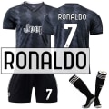 Miniatyrbild 1 av 2: 22-23 Juventus Kits Fotbollströja för vuxen träningsdräkt W RONALDO 7 Kids 26(140-150CM)