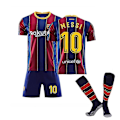 Miniatyrbild 1 av 2: Fotbollssats för barn Hemma Borta T-shirt Set 21/22 - 20 21 Barcelona Home Me j 20 21 Barcelona Home Me 20 21 Barcelona Home Messi 10 Kids 18 (100-110)