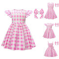 Pikkukuva 2 / 3: Kid Girls Barbie Princess osplay Halloween syntymäpäiväjuhlamekko C 120cm