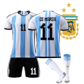 Miniatyrbillede 2 af 5: 2223 World Cup Argentina No.10 Messi Football Uniform 26(140-150cm)