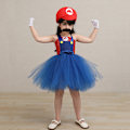 Pikkukuva 1 / 6: Mario-mekko lapsille Prinsessa-asu Halloween-syntymäpäiväjuhliin red L