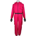 Miniatyrbilde 1 av 5: Squid Game Masquerade Costume - Cosplay-drakt Red XL