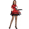 Miniatyrbillede 3 af 5: Halloween saga Rödluvan cosplay kostymer XL