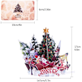 Miniatyrbilde 2 av 5: 3D julekort, 3D popup julekort jul