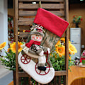 Miniatyrbild 2 av 5: 2 st julstrumpor, julstövlar, hängande strumpor, häng