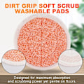 Miniatyrbillede 3 af 5: 6 stk. (Orange new)  S6002UK Dampmoppe Puder Kompatibel med Shark S