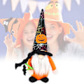 Pikkukuva 2 / 5: Halloween-tonttupehmolelu Halloween-koristeet Kääpiöpehmolelu Kasvoton D