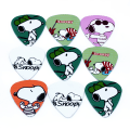 Miniatyrbillede 3 af 3: 20 pak Plectrum, Træ flerfarvet